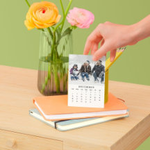 Décembre Moments : Calendrier de Portrait Easel 20
