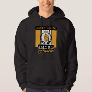 Decentralize the Hustle™ Crypto Grit Edition Hoodie