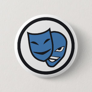 Deception 2 Inch Round Button