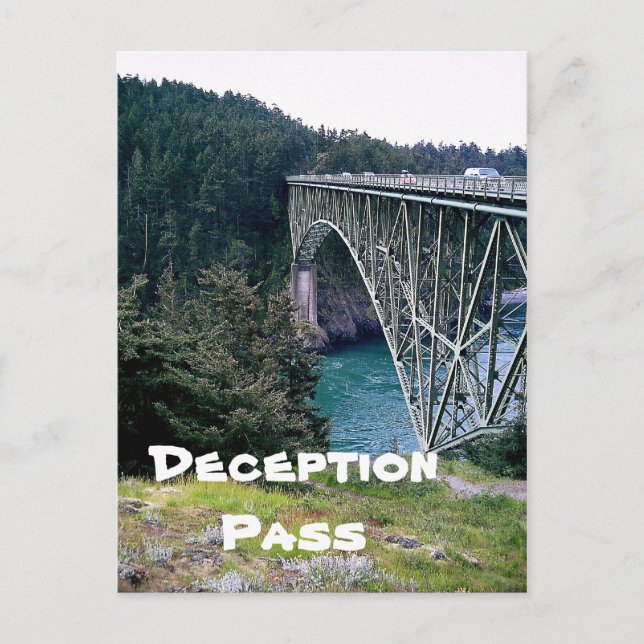 Deception Pass Postcard (Front)
