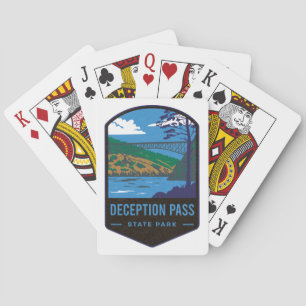 Deception Pass State Park Playing Cards