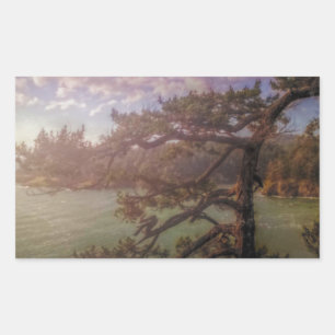 Deception Pass View Sticker