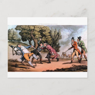 Décès à la carte postale Duel