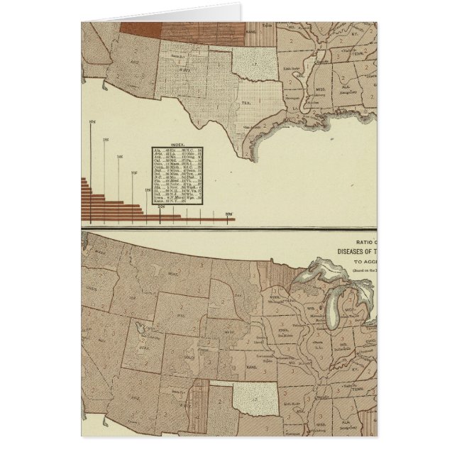 Décès, diphtérie, système digestif (Devant)