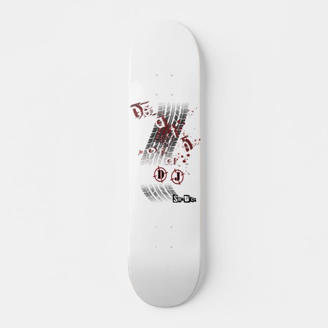 Décès d'un DJ Skateboard (Devant)