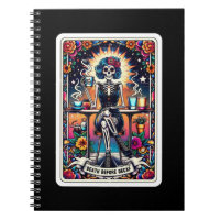 Décès par Decaf Tarot Card Carnet Collection