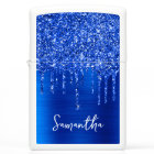 Déchets Royal Blue Parties scintillant Nom du glam