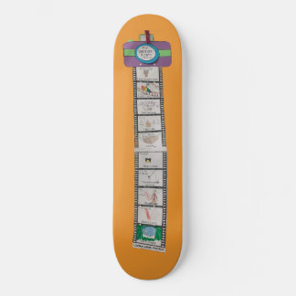 Déchiquetez le skateboard d'été