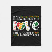 Decide Stick Love Mlk Black History Melanin Americ