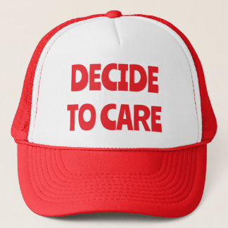 Decide to Care Trucker Hat