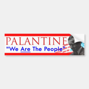 Decision 2012 Vote Palantine We Are the People Bumper Sticker