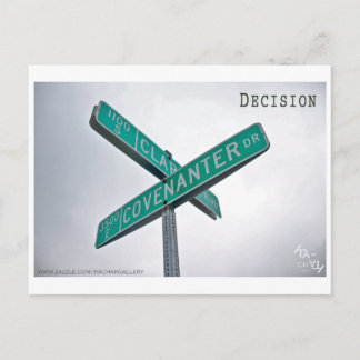 DÉCISION - CARTES POSTALES