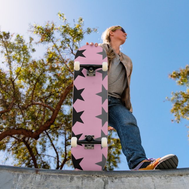 Deck de skateboard Celestial Pink Silver (Extérieur 1)