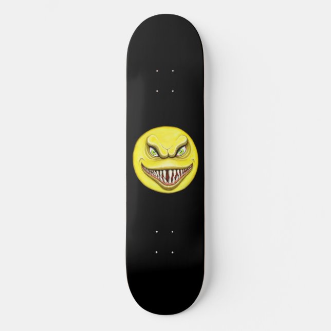 Deck de skateboard "Vampire Face" (Recto)