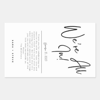 Deck of Card Wedding Favour Stickers