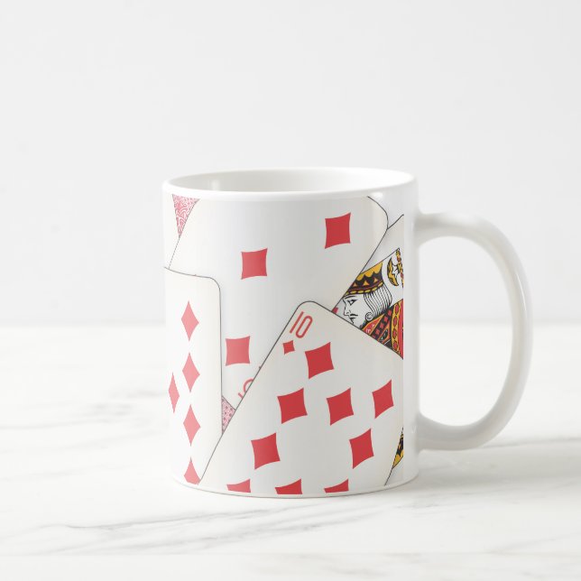 Deck of Cards Coffee Mug (Right)
