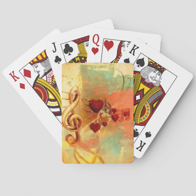 Deck of Cards for music lovers (Back)