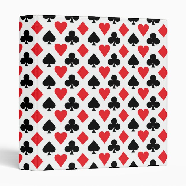 Deck of Cards Pattern Binder (Front/Spine)