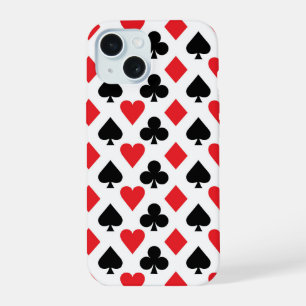 Deck of Cards Pattern iPhone 15 Case
