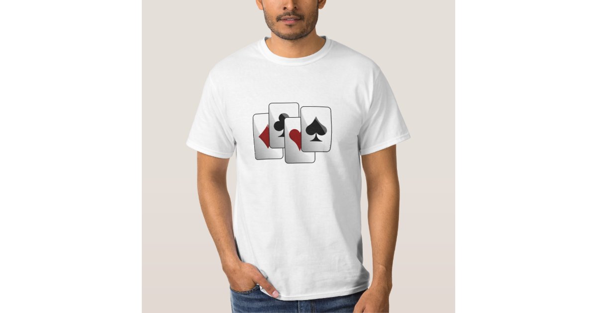 Deck of Playing Cards TShirt Zazzle