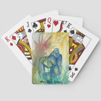 Deck of Playing Cards with Original Gorilla Art