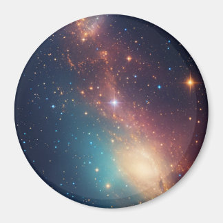 "Deck Out Your Car with Our Galaxy Magnets" Magnet