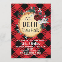 Deck the Hall Christmas Party Invitation
