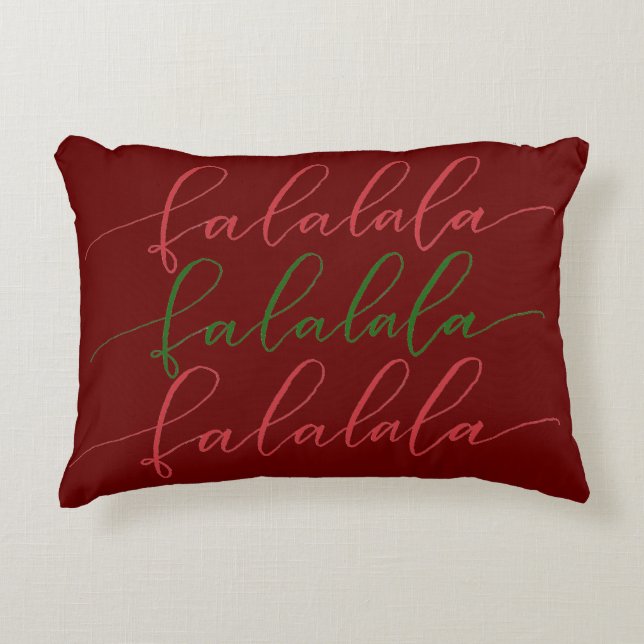 Deck the Halls Accent Pillows (Front)