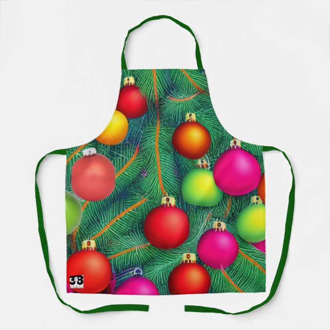 Deck the Halls Apron (Front)