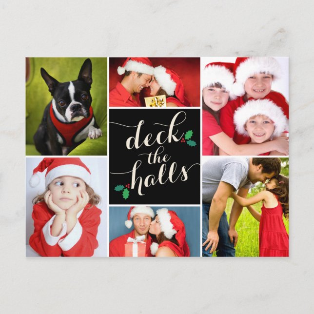 DECK THE HALLS | HOLIDAY POST CARD (Front)