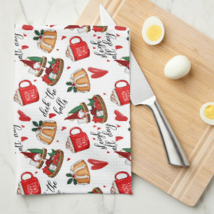 Deck The Halls Kitchen Towel