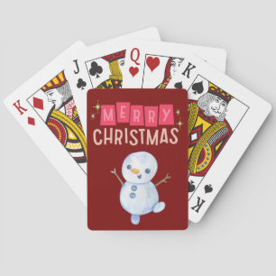 Deck the Halls: Merry Christmas Cheer" Playing Cards