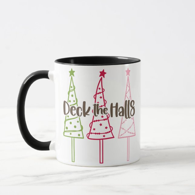 DECK THE HALLS MUG (Left)