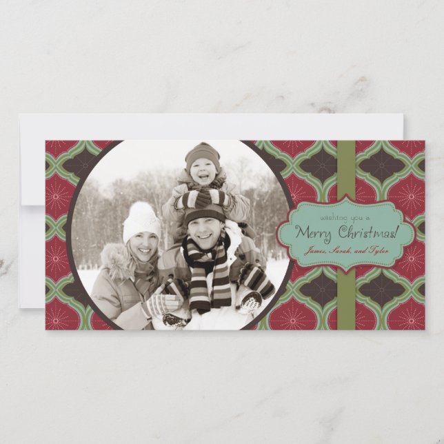 Deck the Halls Photo Card II (Front)
