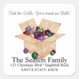 Deck the halls, we've moved our ball Envelope seal