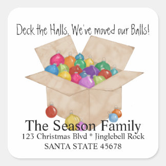 Deck the halls, we've moved our ball Envelope seal