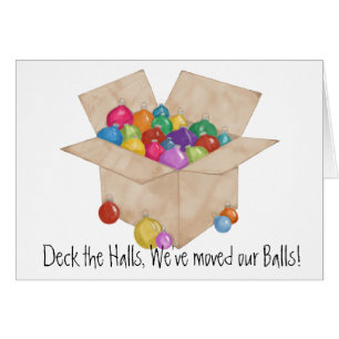 Deck the halls, we've moved our balls!