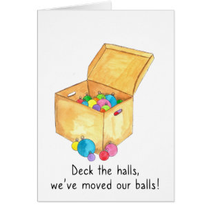 Deck the halls, we've moved our balls!