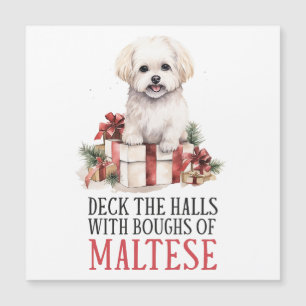 Deck The Halls With Boughs Of Maltese