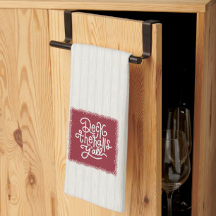 Deck the Halls Y'all Kitchen Towel
