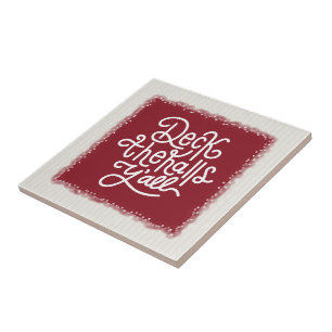 Deck the Halls Y'all Tile