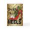 Deck The Heels Christmas Greeting Card