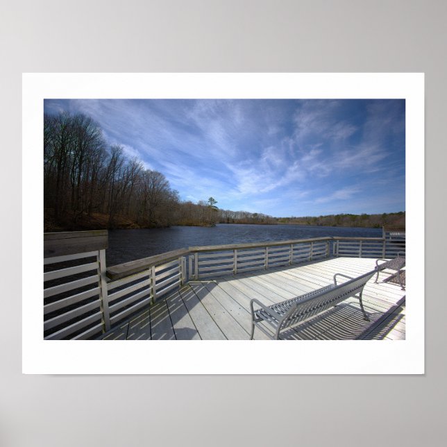 Deck Waterscape View Poster (Front)