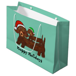 Decked out Dachshunds Gift Bags