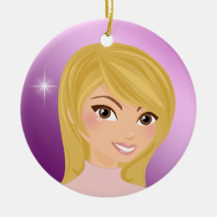 Decked Out Diva - SRF Ceramic Ornament
