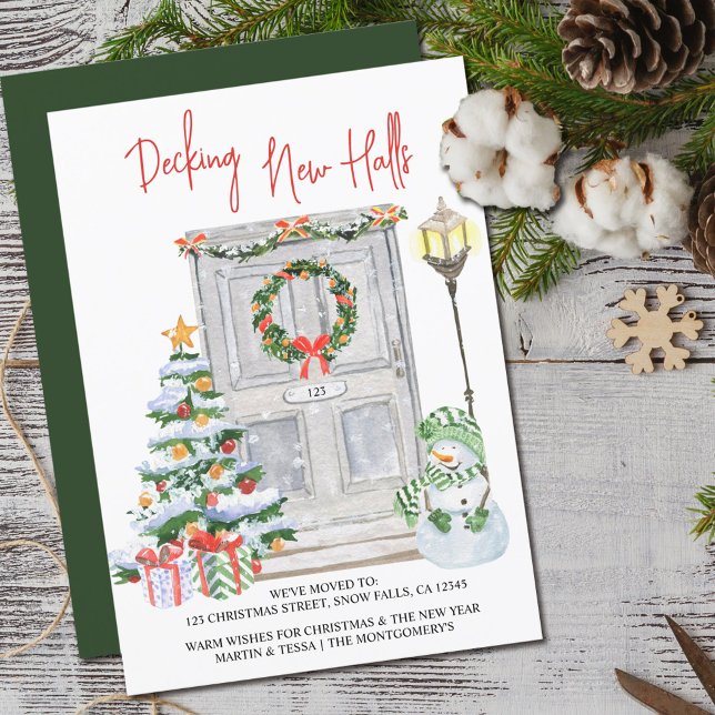 Decking New Halls Christmas Door Number Moving Announcement (Creator Uploaded)