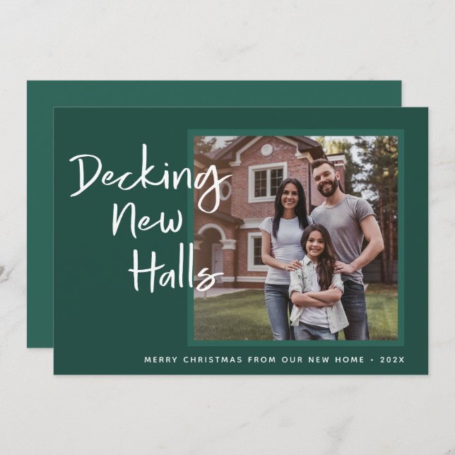 Decking New Halls | Green Moving Announcement (Front/Back)
