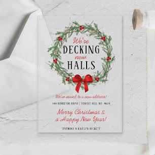 Decking New Halls Holiday Moving Announcements