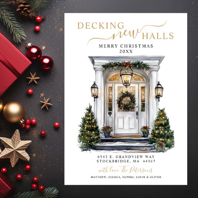 Decking New Halls New Home Christmas Moving Announcement (Creator Uploaded)