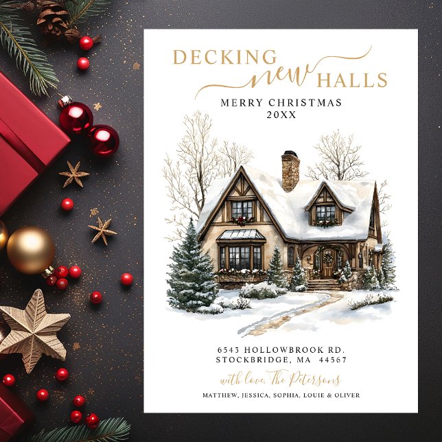 Decking New Halls New Home Christmas Moving Announcement (Creator Uploaded)